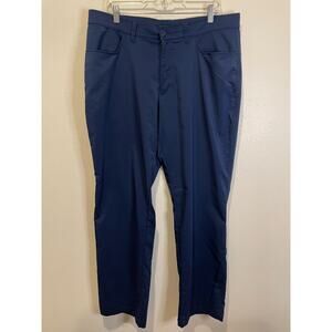 Under Armour Men's Loose Fit Pants, Navy Blue, Size 38/32